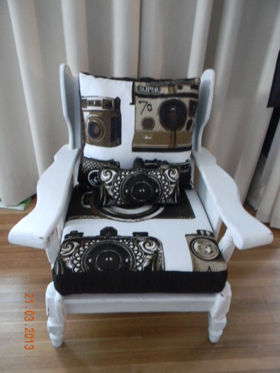 Camera Chair at Janet's Home Accents